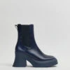 Miista Analu Navy Ankle Boots -Miista E8 analu navy ankle boots 01