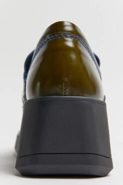 Miista Billie Khaki Loafers -Miista E8 billie khaki loafers 05