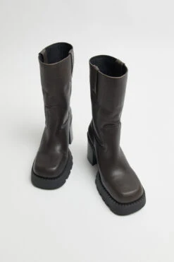 Miista Daiane Brown Boots -Miista E8 daiane brown boots 04