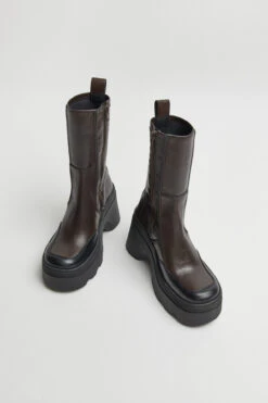 Miista Deandra Brown Boots -Miista E8 deandra brown boots 04