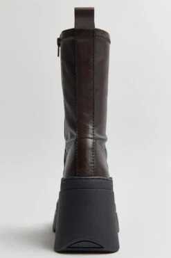 Miista Deandra Brown Boots -Miista E8 deandra brown boots 05