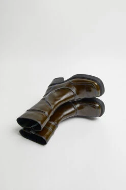 Miista Malene Khaki Ankle Boots -Miista E8 malene khaki ankle boots 03