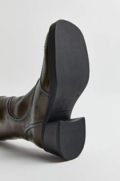 Miista Malene Khaki Ankle Boots -Miista E8 malene khaki ankle boots 06