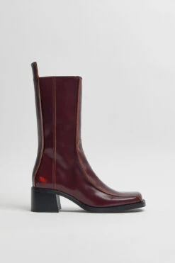 Miista Mariela Burgundy Boots