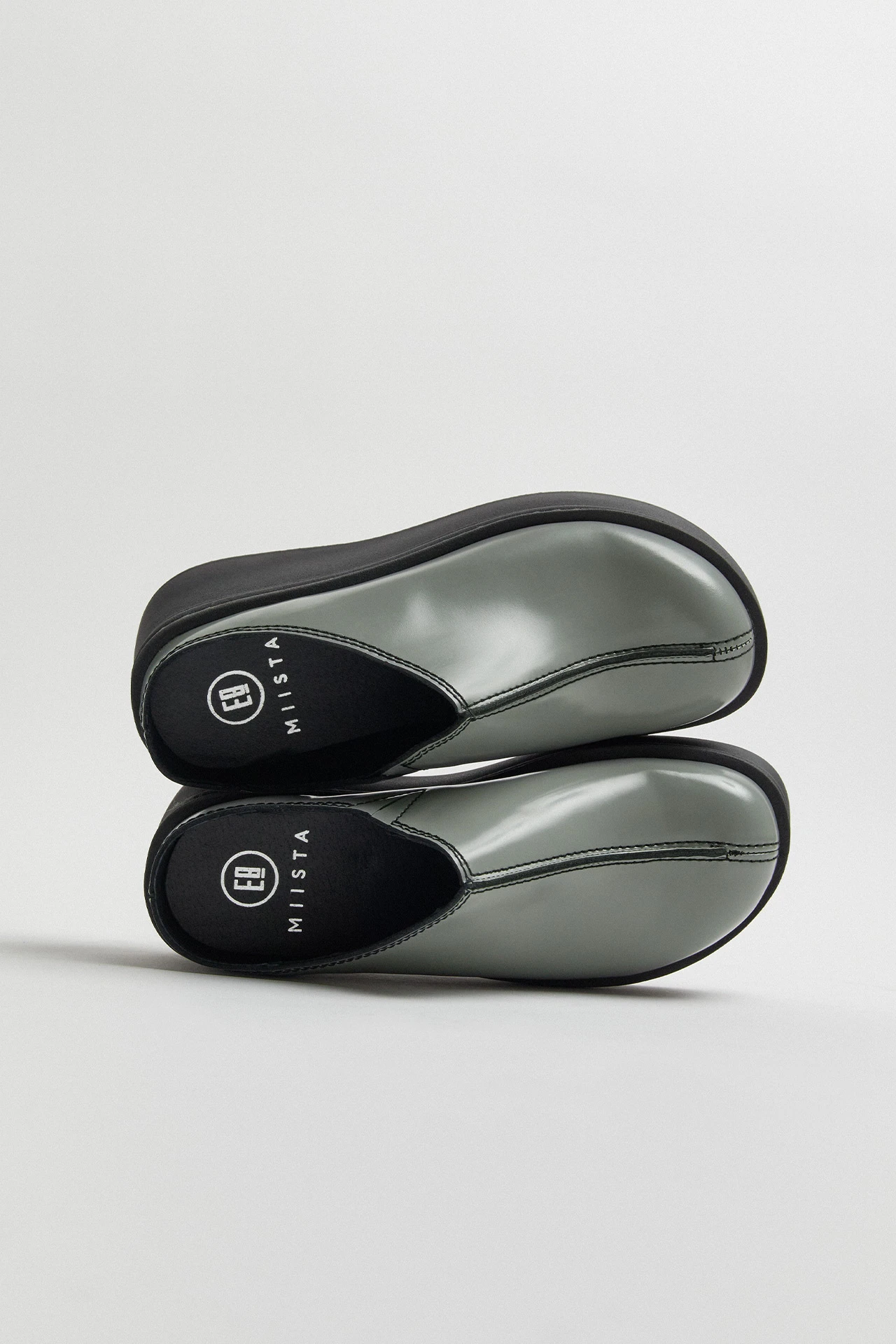 Miista Mego Grey Mules 7 Miista Mego Grey Mules - Image 5