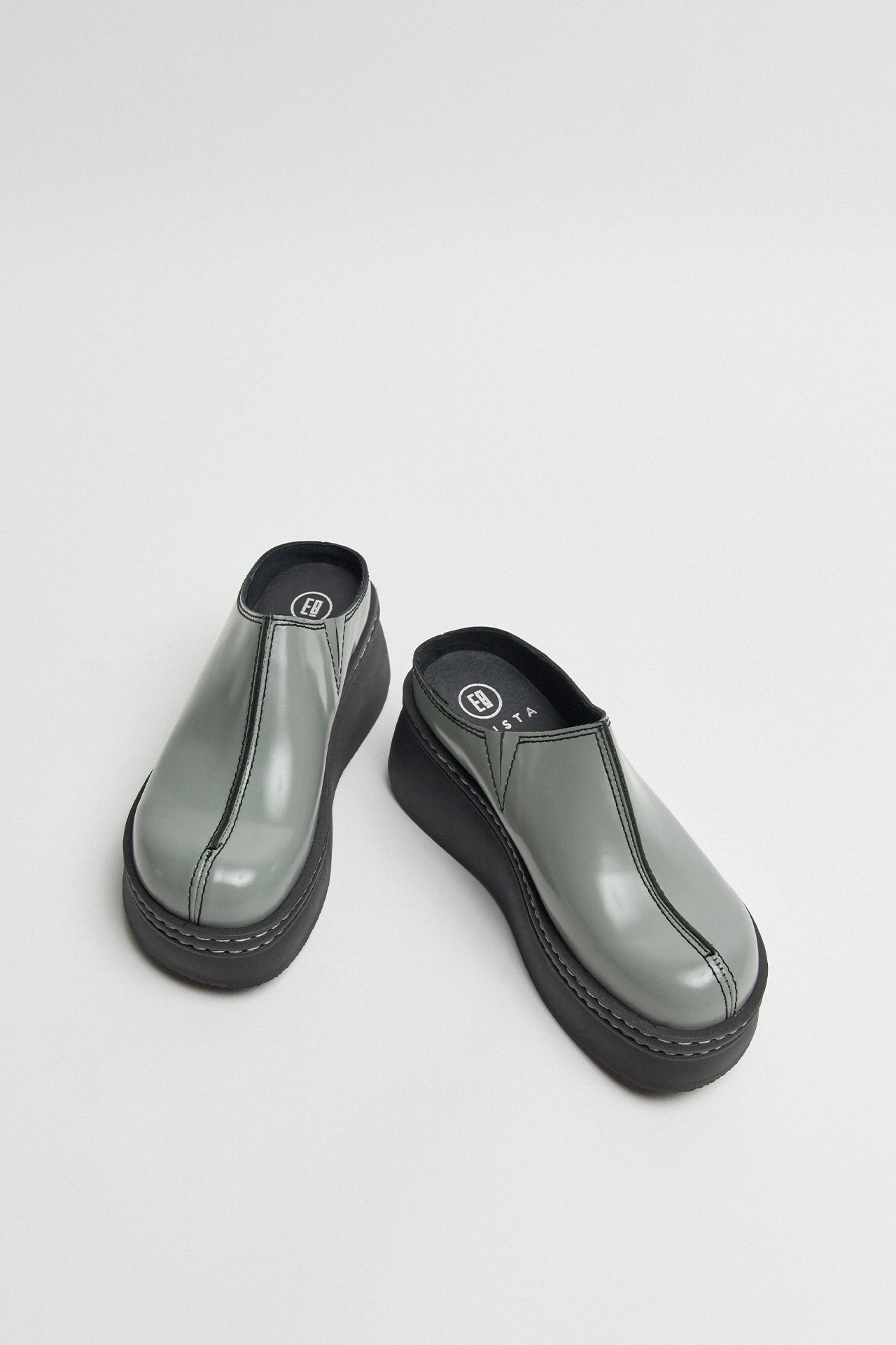 Miista Mego Grey Mules 8 Miista Mego Grey Mules - Image 6