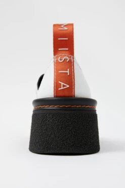 Miista Mercedes White Mules -Miista E8 mercedes white mules 05