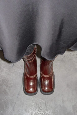 Miista Malene Burgundy Ankle Boots -Miista EC E8 malene burgundy 03