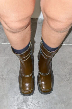 Miista Malene Khaki Ankle Boots -Miista EC E8 malene khaki ankle boots 04