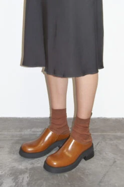 Miista Odile Brown Mules