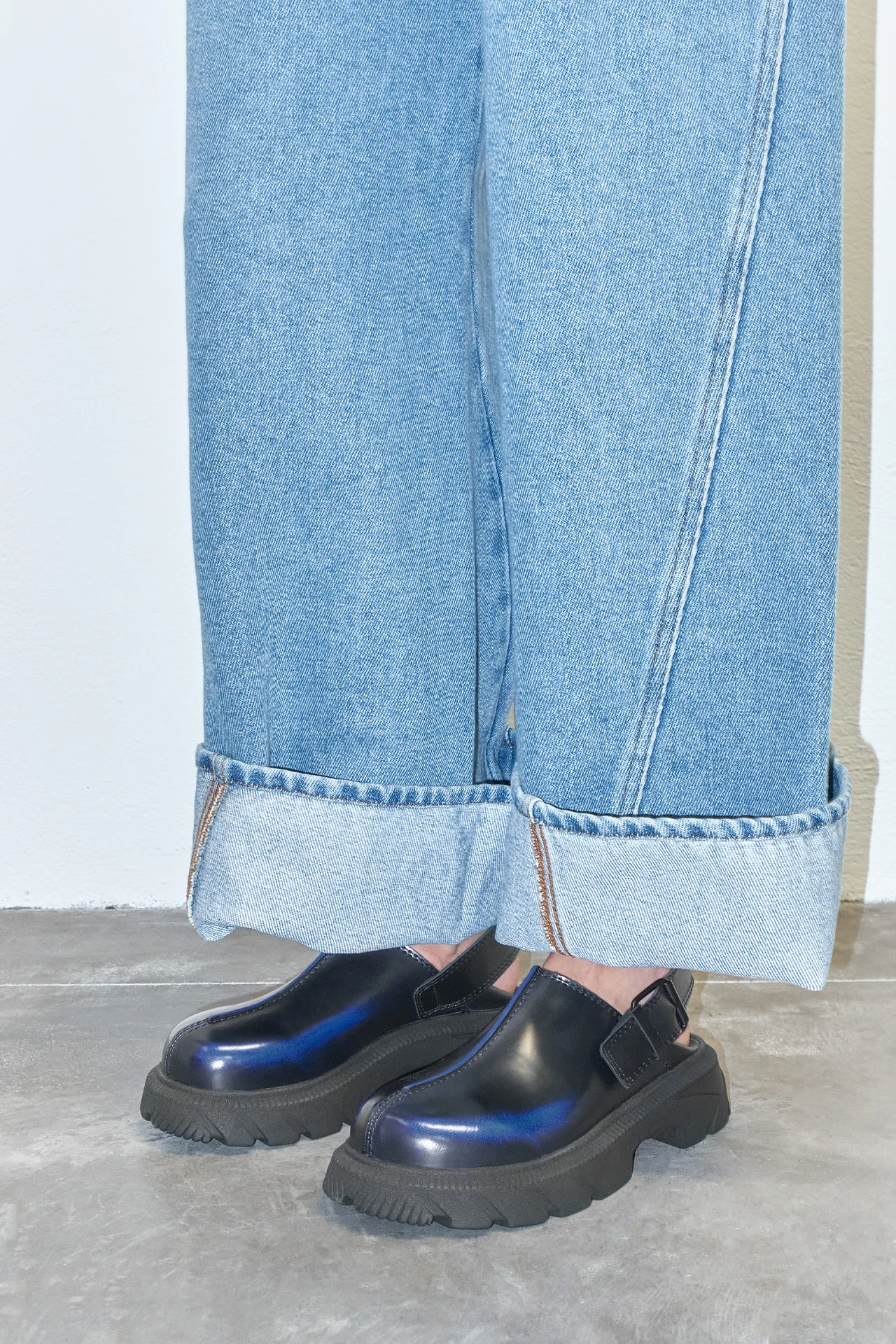 Miista Ota Blue Black Mules 3 Miista Ota Blue Black Mules