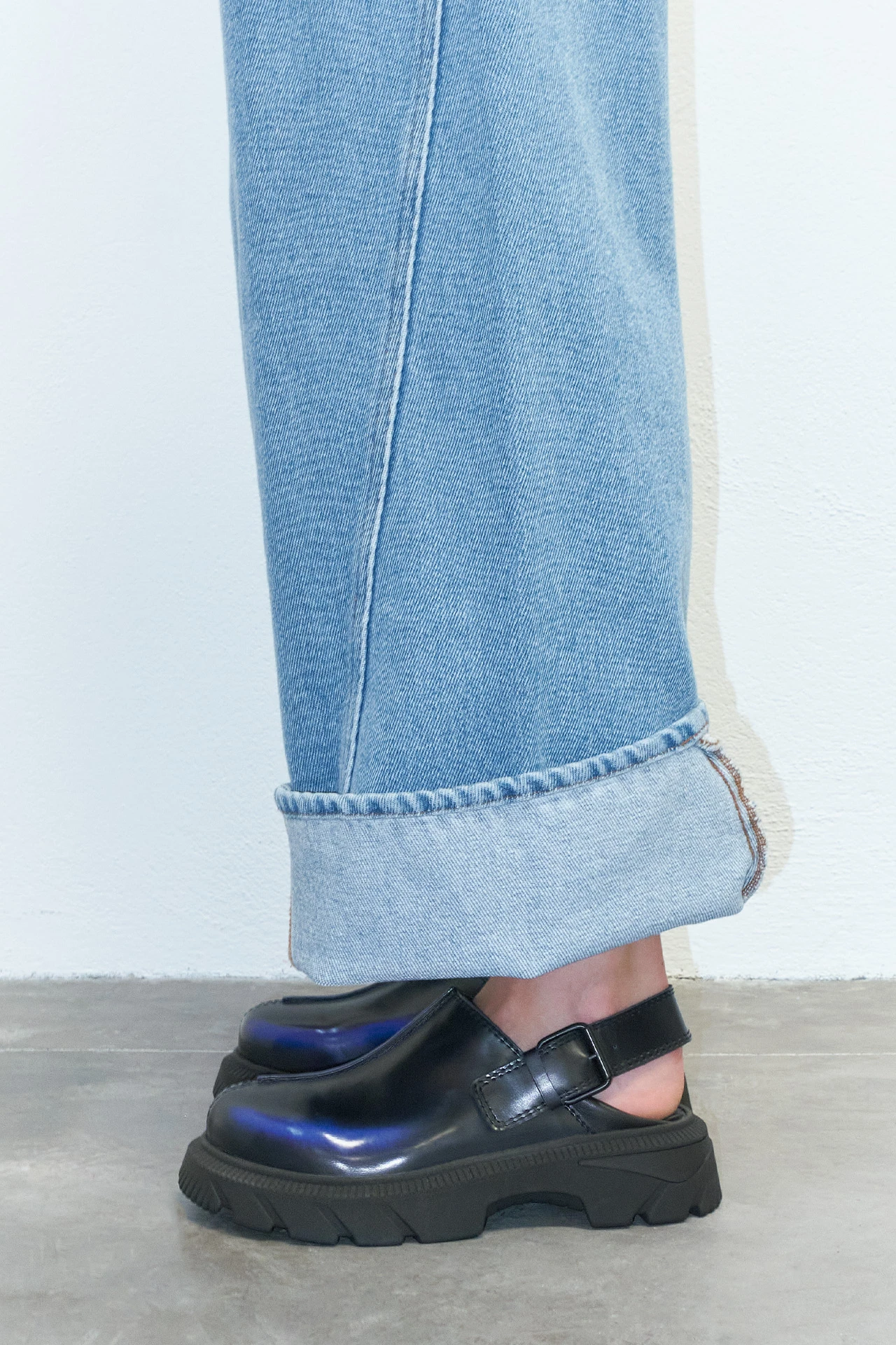 Miista Ota Blue Black Mules 4 Miista Ota Blue Black Mules - Image 2