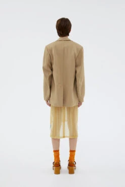 Miista Greta Brown Jacket -Miista EC greta beige watson peach 04