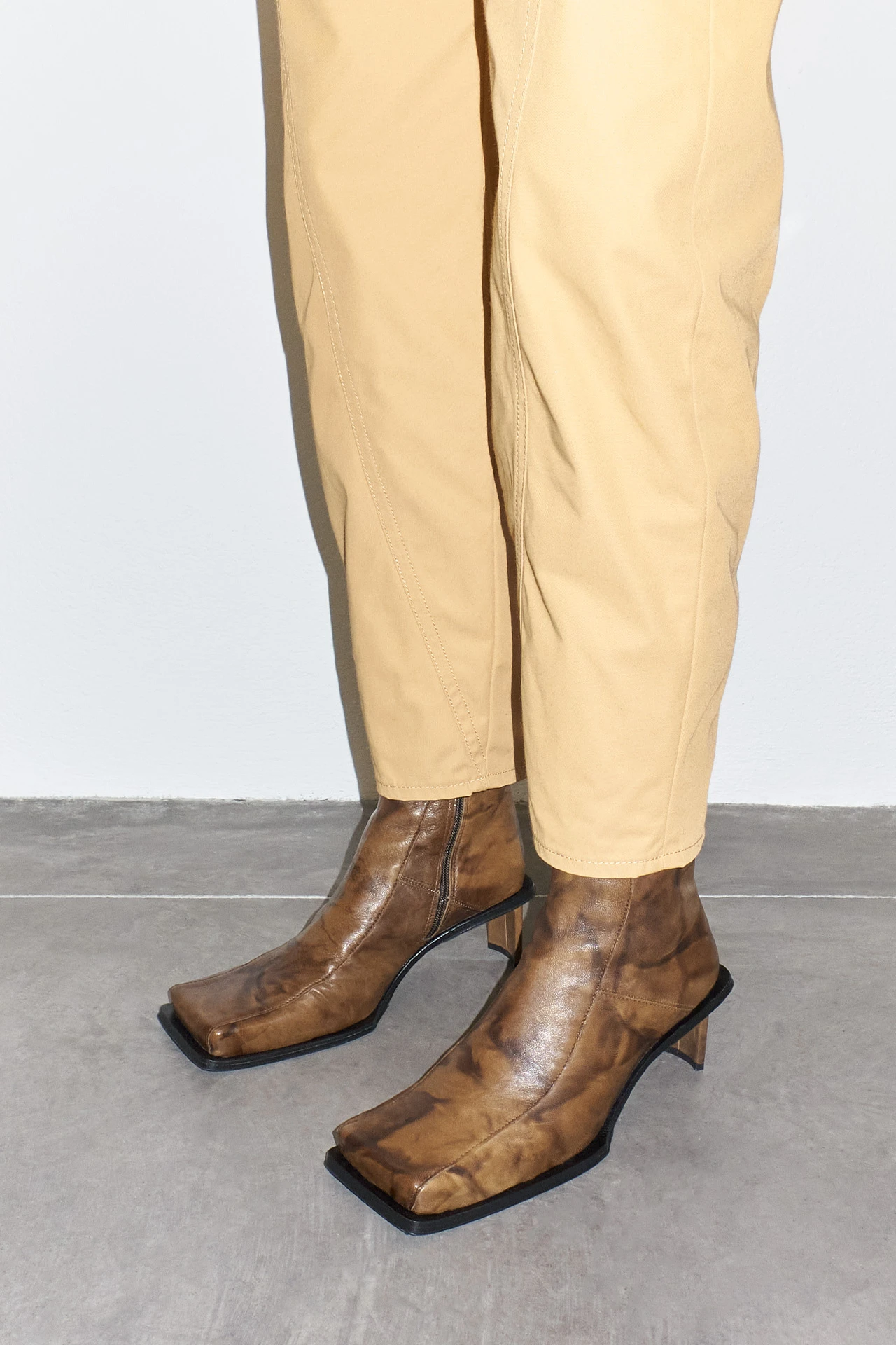 Miista Amparo Brown Ankle Boots 3 Miista Amparo Brown Ankle Boots