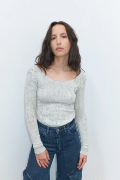 Miista Barbosa Grey Top 14 Miista Barbosa Grey Top -Miista EC miista barbosa grey top sibuca blue jeans 05