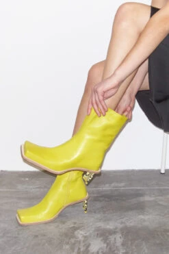 Miista Brenda Yellow Ankle Boots 14 Miista Brenda Yellow Ankle Boots -Miista EC miista brenda yellow 04