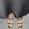 Miista Delphine Yellow Sandals