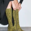 Miista Donna Yellow Tall Boots -Miista EC miista donna yellow tall boots 01