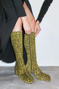 Miista Donna Yellow Tall Boots