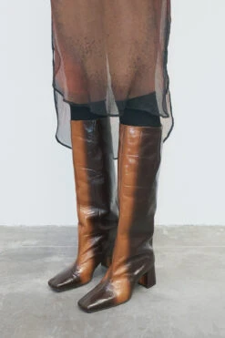 Miista Finola Brown Tall Boots