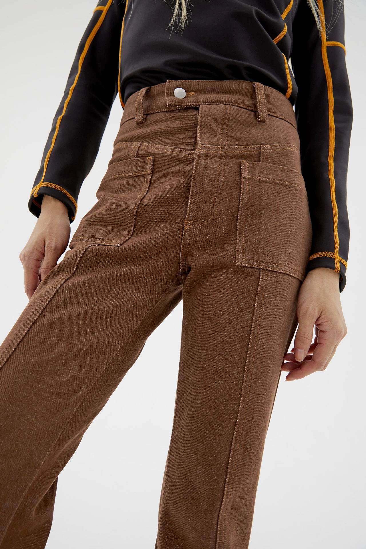 Miista Ildico Brown Jeans 6 Miista Ildico Brown Jeans - Image 4