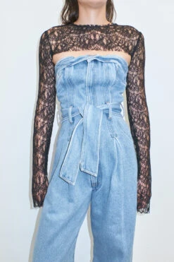 Miista Pola Denim Jumpsuit -Miista EC miista julia black top pola sky denim jumpsuit 02
