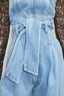 Miista Pola Denim Jumpsuit -Miista EC miista julia black top pola sky denim jumpsuit 03