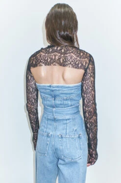 Miista Pola Denim Jumpsuit -Miista EC miista julia black top pola sky denim jumpsuit 07