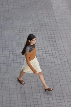 Miista Margot Black Orange Top