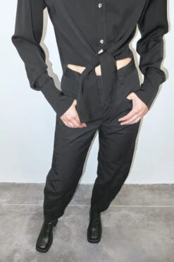 Miista Abai Black Trousers -Miista EC miista marques black shirt abai black trousers 08