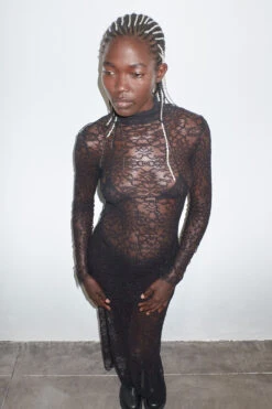 Miista Miranda Black Dress -Miista EC miista miranda black dress 03