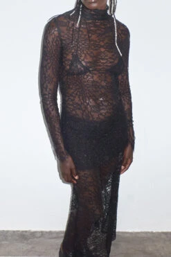 Miista Miranda Black Dress -Miista EC miista miranda black dress 04