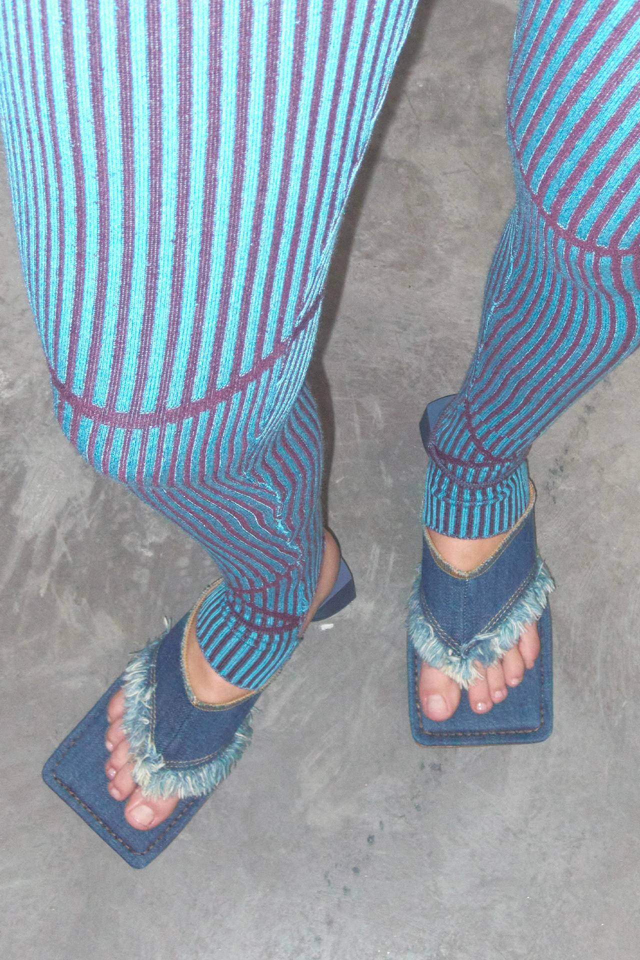 Miista Pythia Denim Sandals 5 Miista Pythia Denim Sandals - Image 3