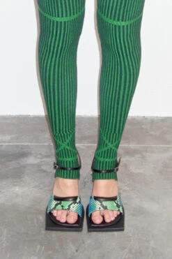 Miista Ramona Green Sandals