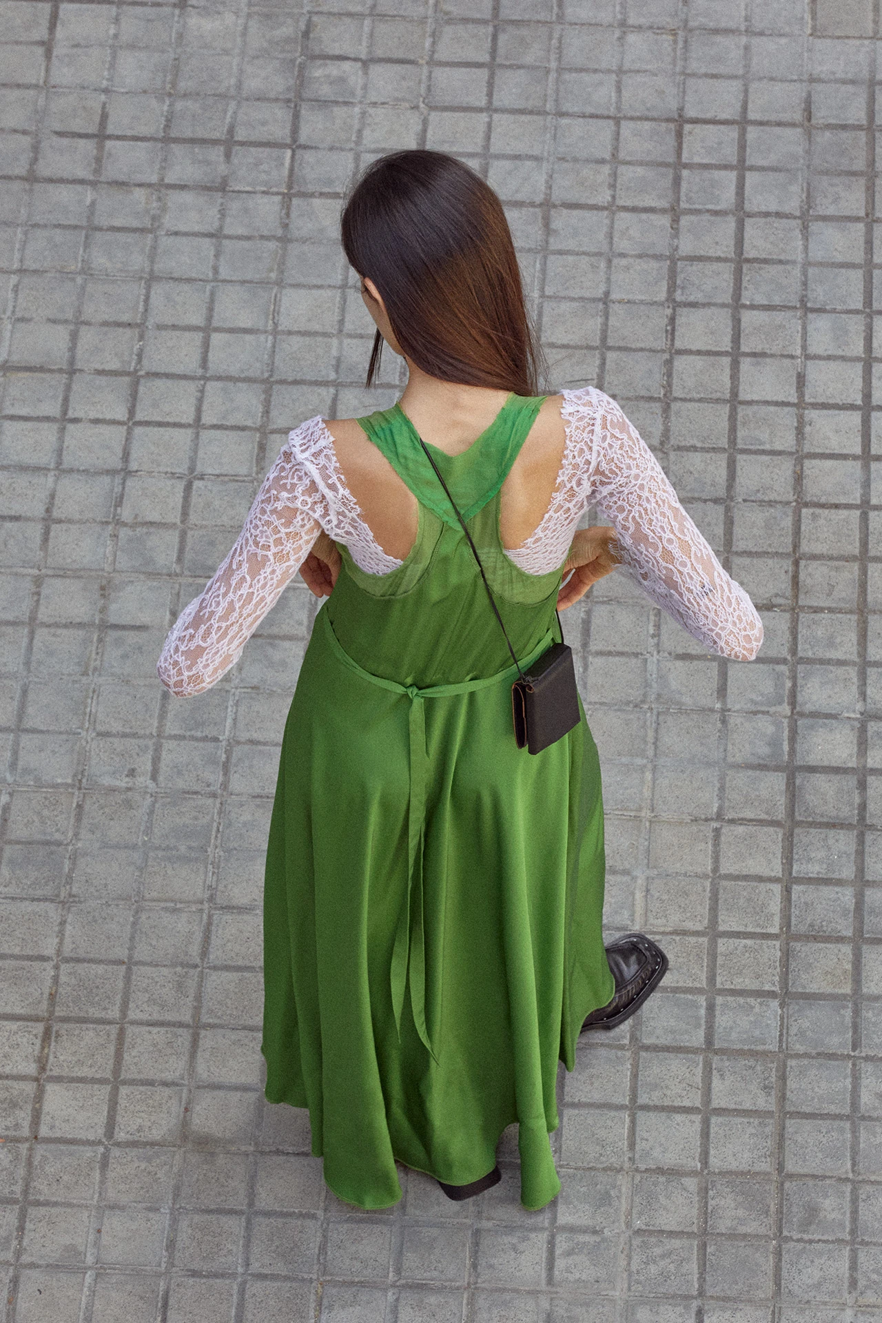 Miista Rie Olive Green Dress 6 Miista Rie Olive Green Dress - Image 4