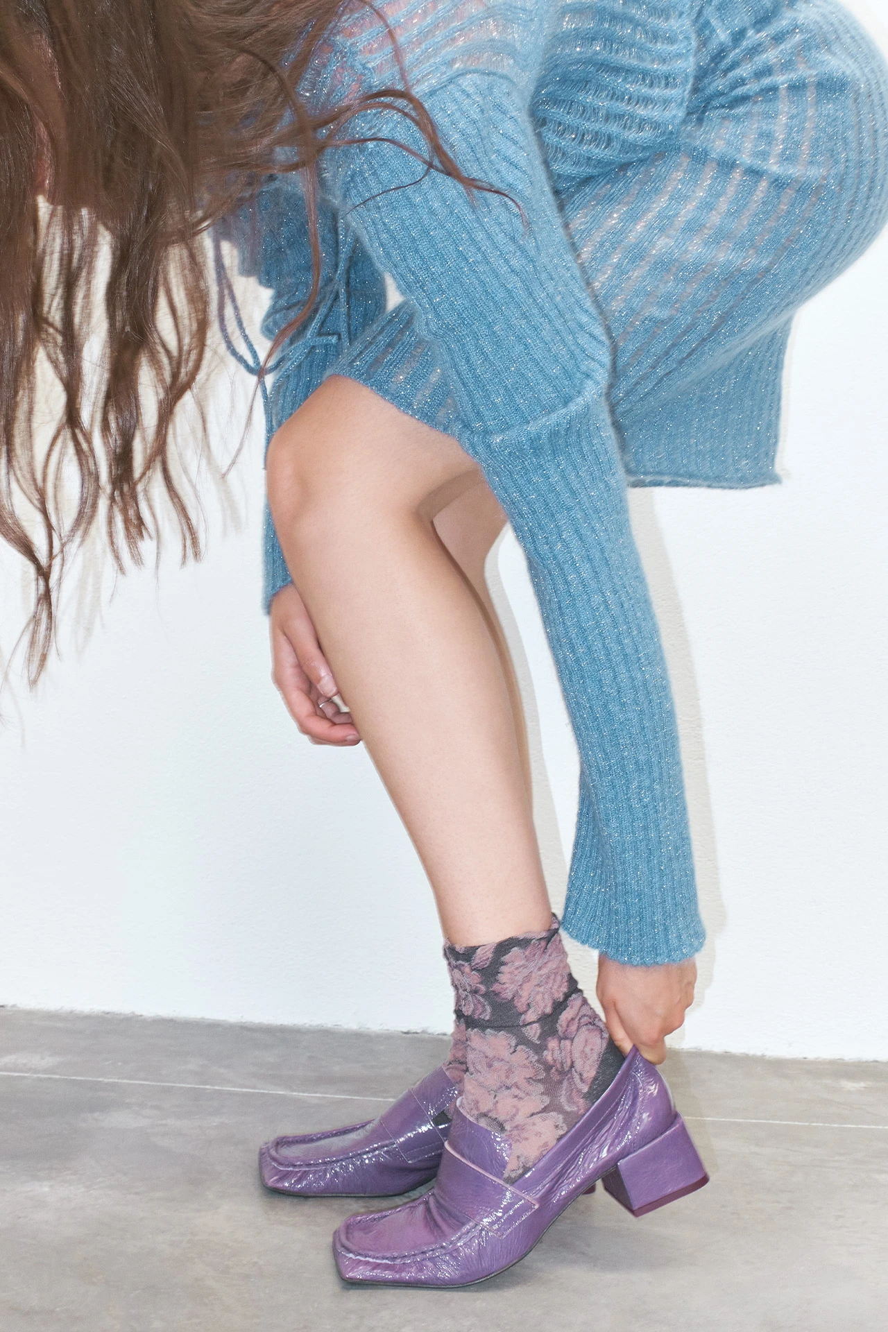 Miista Serena Purple Loafers 6 Miista Serena Purple Loafers - Image 4