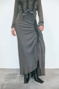 Miista Ze Grey Skirt -Miista EC miista silva grey top ze grey skirt 06