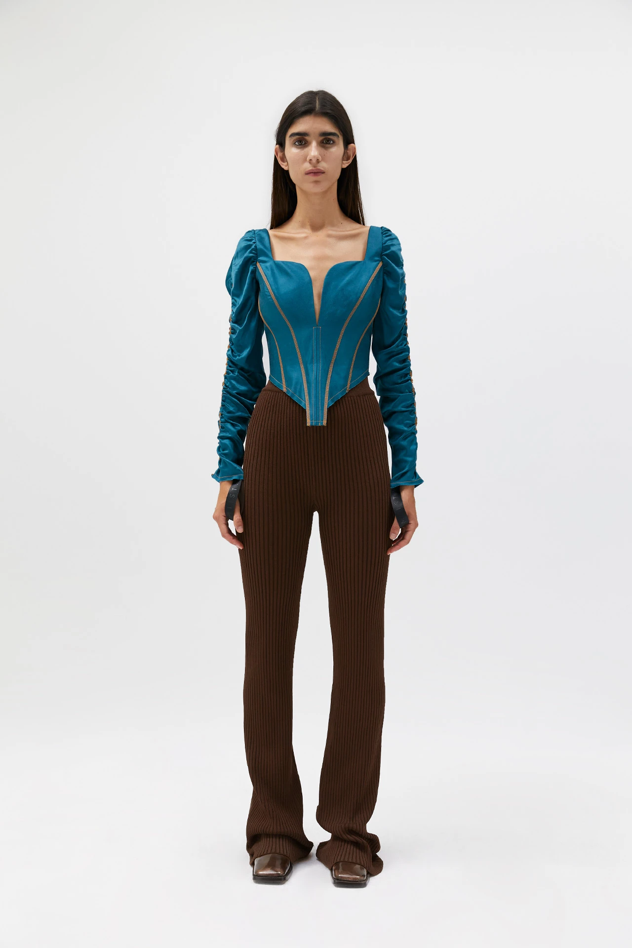 Miista Tyna Brown Ankle Boots 3 Miista Tyna Brown Ankle Boots