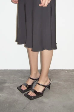 Miista Ren Black Sandals