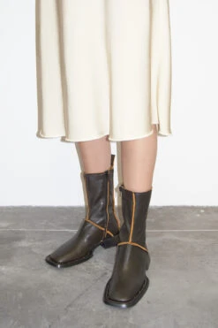 Miista Yuya Brown Ankle Boot