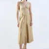 Miista Leonora Beige Dress -Miista ECOM leonora beige dress 01