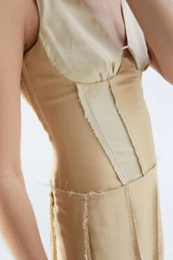 Miista Leonora Beige Dress -Miista ECOM leonora beige dress 03