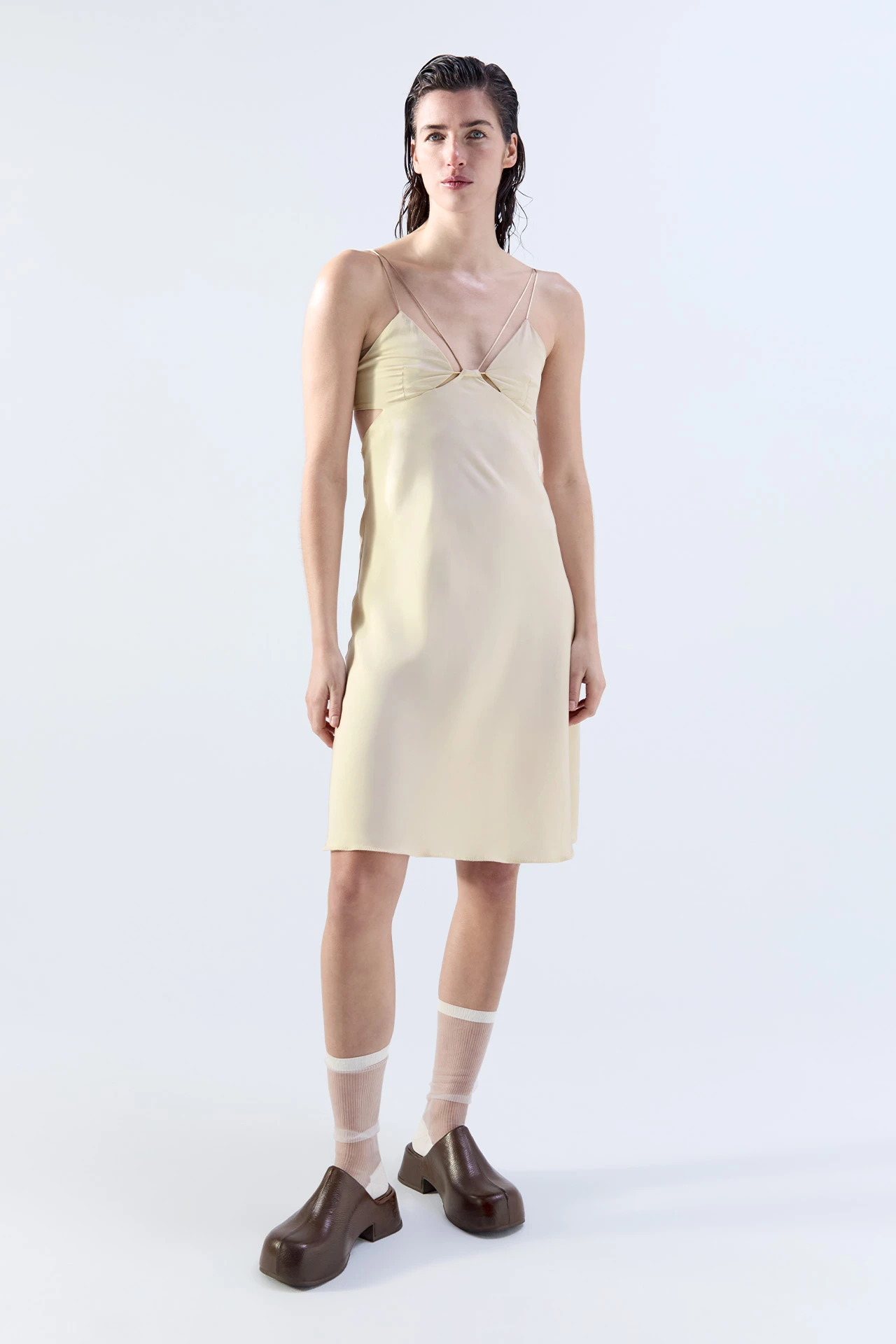 Miista Caren Beige Dress 3 Miista Caren Beige Dress