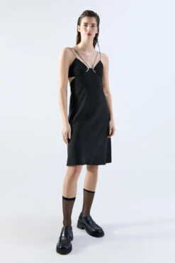 Miista Caren Black Dress