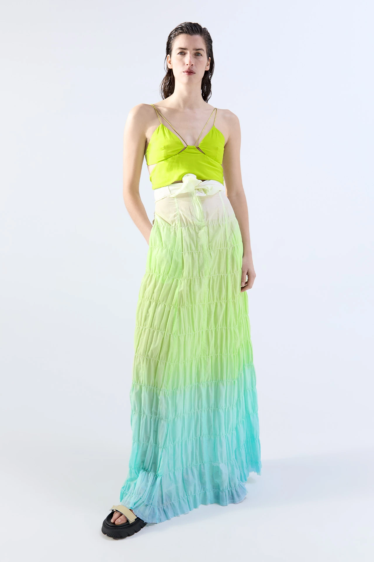 Miista Yang Lime Top 3 Miista Yang Lime Top