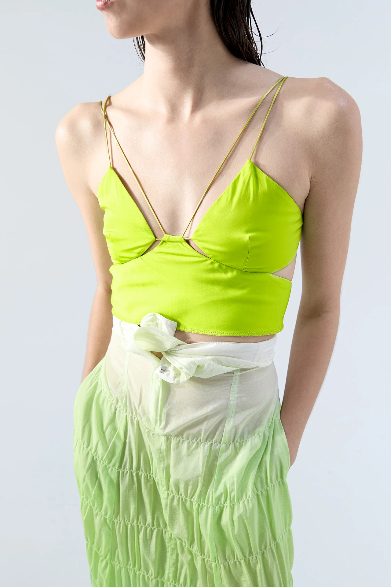 Miista Yang Lime Top 4 Miista Yang Lime Top - Image 2