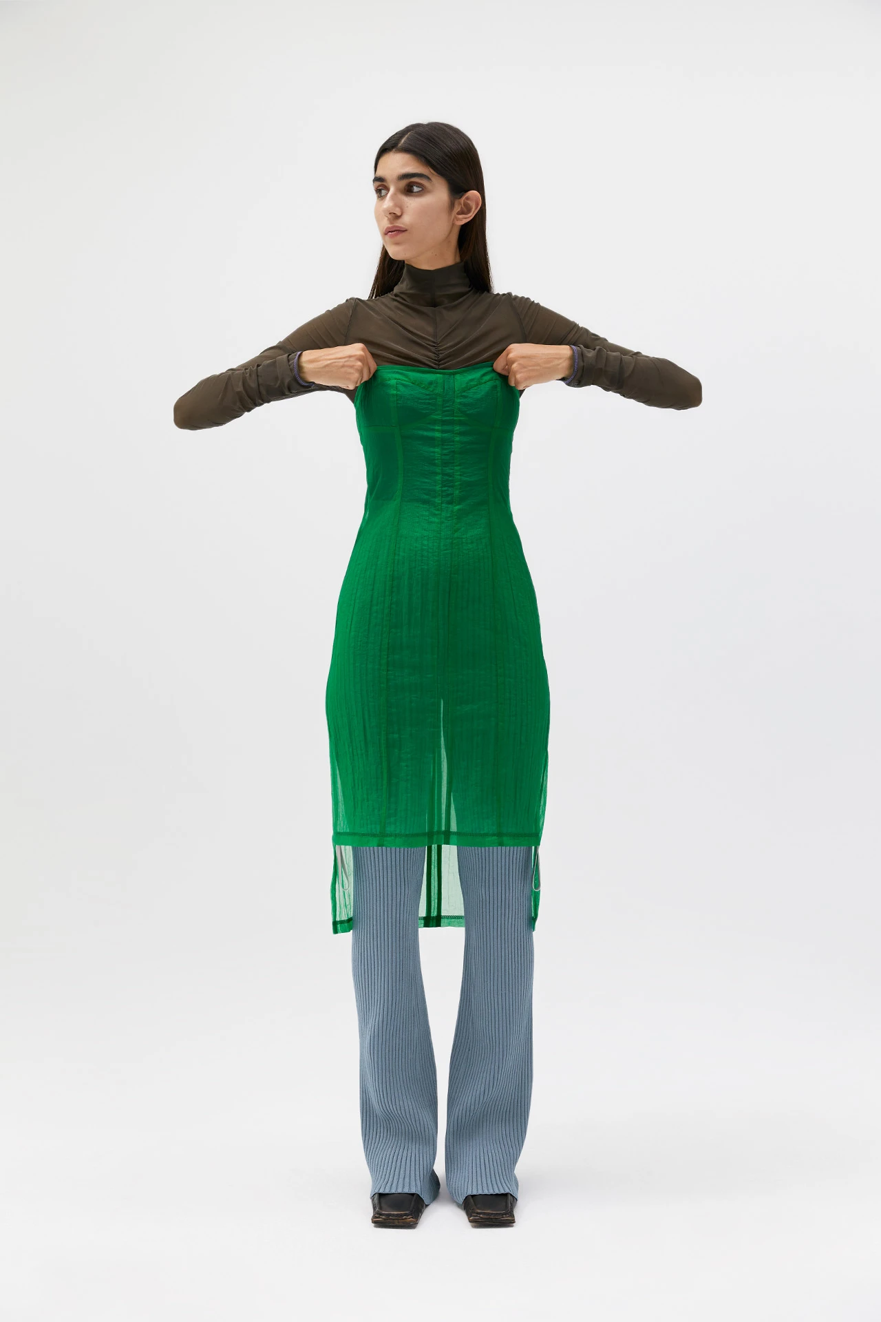 Miista Birgit Grey Trousers 4 Miista Birgit Grey Trousers - Image 2