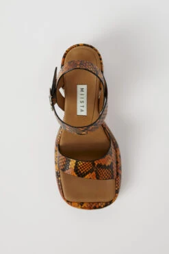 Miista Beverly Orange Sandals -Miista Miista beverly orange sandals 06