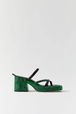Miista Delphine Green Sandals -Miista Miista delfine green sandals 01