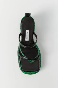 Miista Delphine Green Sandals -Miista Miista delfine green sandals 04